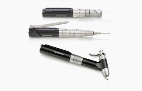 MCI -270 Osteodrive Handpiece with foot pedal/ Attachments: drills, saws, high speed burs, oscillating saws, wires