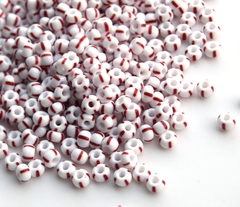 Бисер чешский полосатый Preciosa 03890, размер 6/0