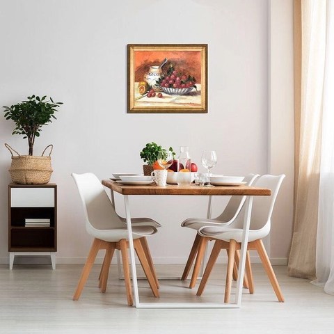 Интерьерный кухонный стул Sephi Eames / PP / Экокожа