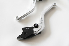 Короткие рычаги тормоза-сцепления для Honda CBR600RR 03-6 серебристые