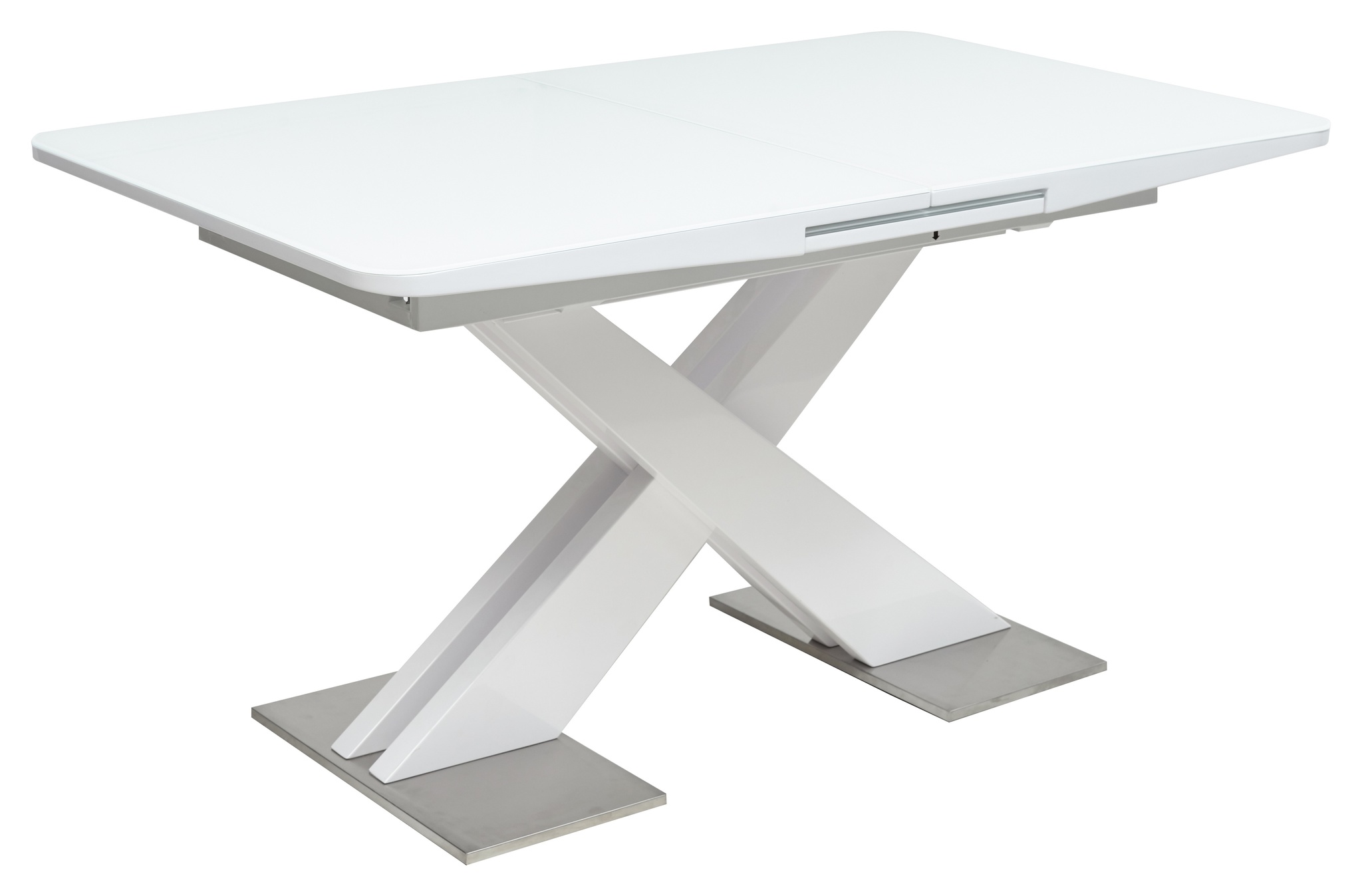 стол обеденный белый раздвижной большой