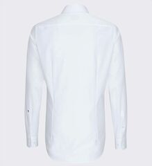 Сорочка Seidensticker Slim Fit 01.675665-01 из поплина белая, удлиненный рукав