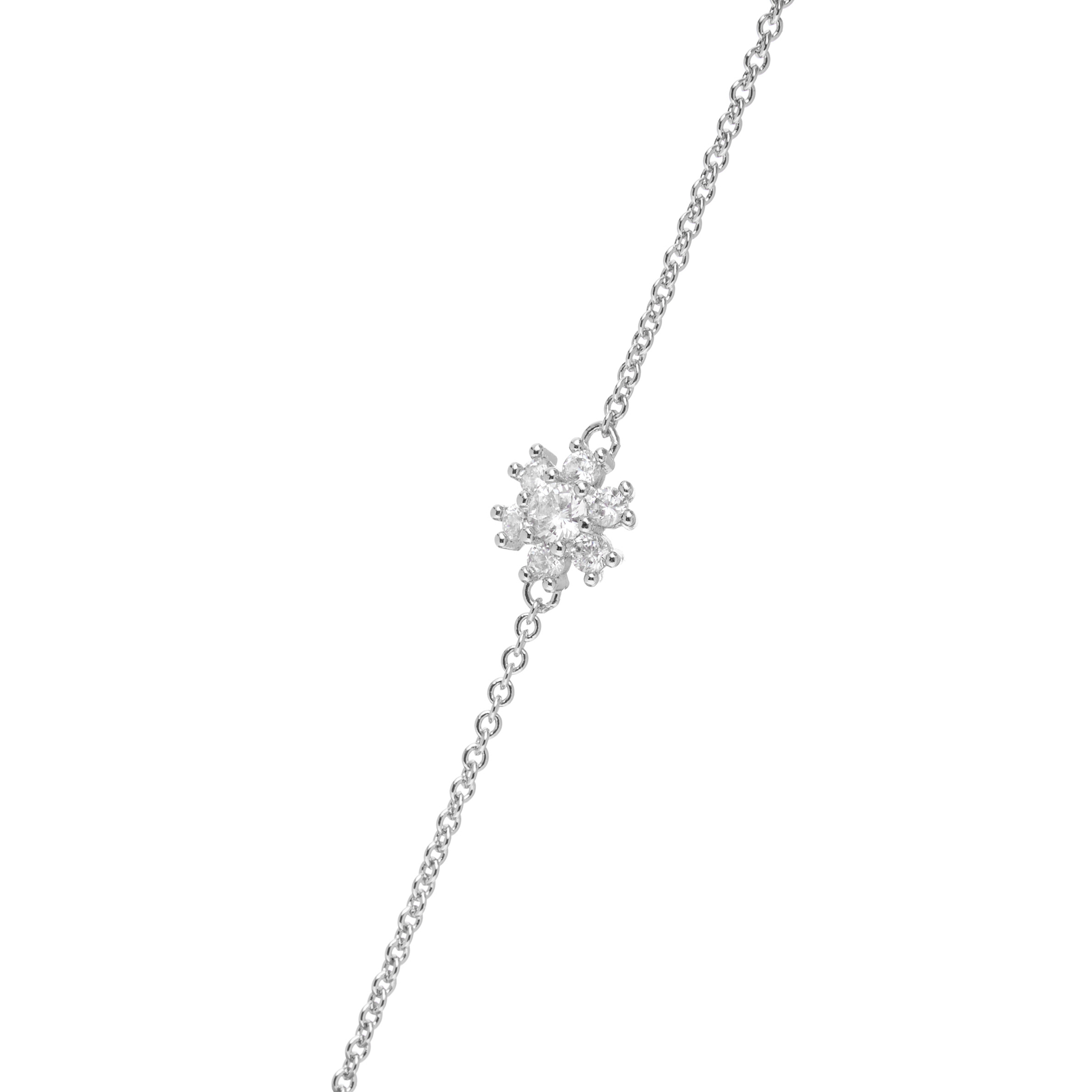 Браслет Super-Shiny Flower Bracelet – Silver