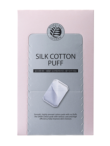 Silk Cotton puff(new) 80шт