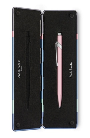 Ручка шариковая Caran d`Ache 849 Paul Smith SE, Soft Pink (849.493)
