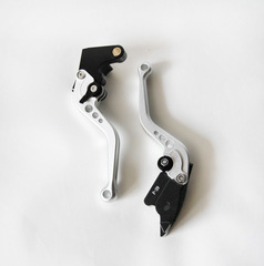 Короткие рычаги тормоза-сцепления для Honda CBR600RR 03-6 серебристые