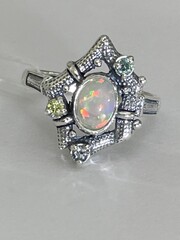 Альтаир (кольцо из серебра)
