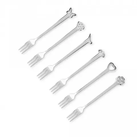 Набор вилок для закусок 6 шт Mepra Evento