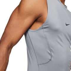 Термобелье Nike Pro Dri-Fit Tight Sleeveless Fitness Top - smoke grey/black