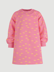 Платье на манжетах Mjölk Солнышки розовые