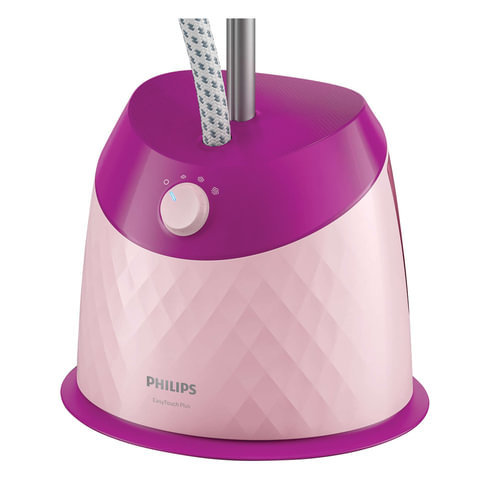 Отпариватель PHILIPS GC514/40, 1600 Вт, пар 32 г/мин., резервуар 1,6 л, 3 режима, регулировка высоты, фиолетовый