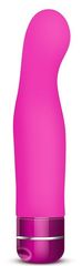 Ярко-розовый вибромассажер Gio - 20,3 см. - 