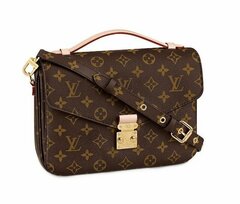 Сумка Louis Vuitton Pochette Metis темно-коричневый
