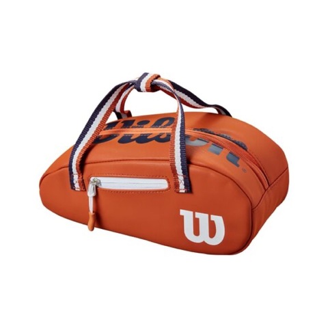 Мини-сумка теннисная Wilson Roland Garros Mini Tour Bag Clay/Wh