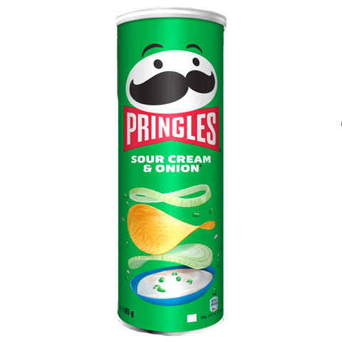 Чипсы Pringles Sour Crem & Onion (165гр)