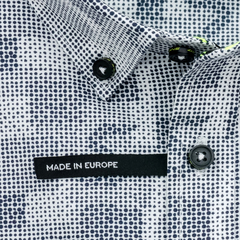 Рубашка Venti Modern Fit 193291200-800 черно-белый принт, серия Sneakershirt