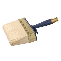 ЗУБР АКВА, 4 х 14 см, искусственная щетина, пластмассовый корпус, для воднодисперсионных и акриловых ЛКМ, макловица (01817-14)