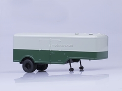 Semitrailer MAZ-5217 gray-green AutoHistory 1:43