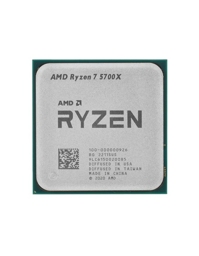 CPU AMD Ryzen 7 5700X OEM (100-000000926) ( 3,40GHz, Turbo 4,60GHz ...