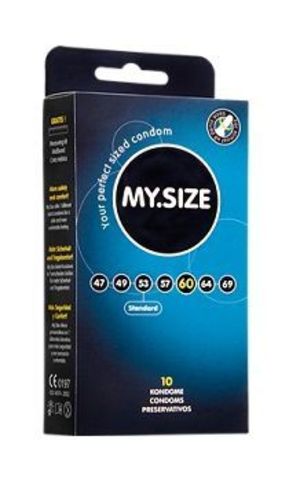 Презервативы MY.SIZE размер 60 - 10 шт. - My.Size My.Size MY.SIZE №10 размер 60