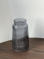 Ваза "Банка" Серая