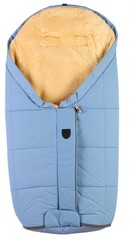 Конверт CHRIST из овчины для новорожденных "TULA" (голубой)