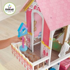 Деревянный дом для Барби KidKraft Карамельная Саванна с мебелью в подарочной упаковке 65935_KE