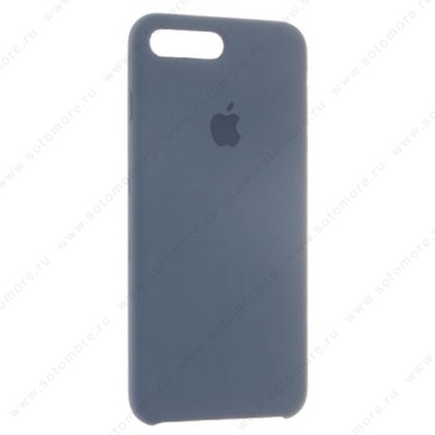 Накладка Silicone Case для Apple iPhone 8 Plus/ 7 Plus синий