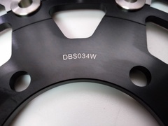 Передние тормозные диски ARASHI для Kawasaki ER6F/N, ZX-10R 04-07 черные