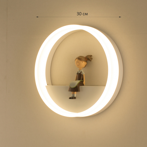 Настенный светодиодный светильник Home Light Астерия MMD-LED C090-1-15W 4000K белый