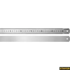 STAYER длина 0.3 м, нержавеющая линейка, Professional (3427-030)
