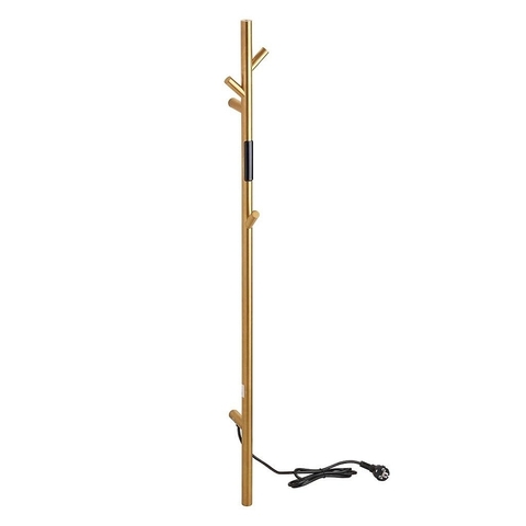 Bemeta 704153015 Электрический полотенцесушитель, прут, 30W, нержавеющая сталь, матовая, золотая