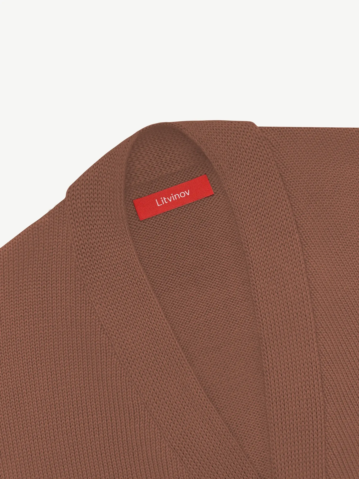 Кардиган с пуговицами из экохлопка