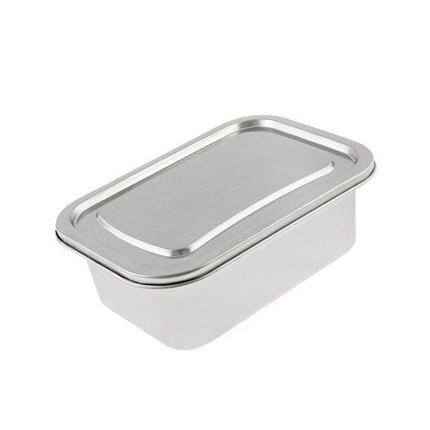 Контейнер пищевой Jolly Kitchen с крышкой, нержавеющая сталь, 28,5x20x9,5 (3 литра)