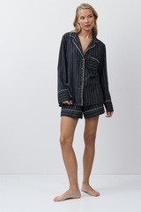 Пижама женская с шортами ARUELLE CASEY | Графит