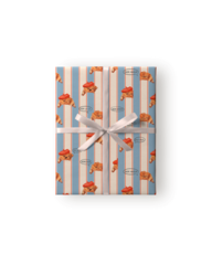 Упаковочная бумага, Месье Круассан, 0,7*1 м, 1 лист