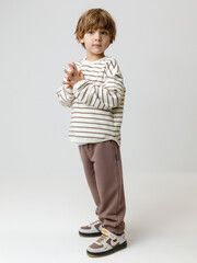 брюки  для мальчика  КР 400831/бразильский дуб к656