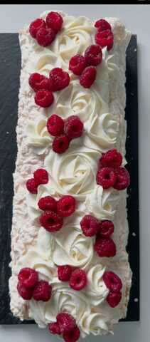 Меренговый рулет