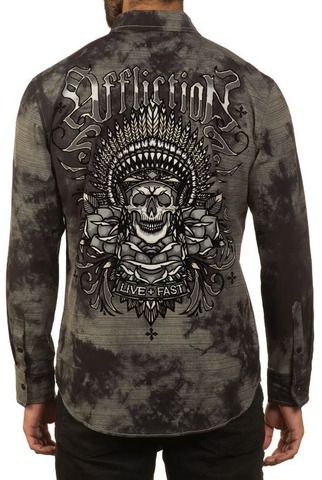 Рубашка GALLATIN Affliction