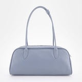 Сумка Саломея 2042 гладкий серо-голубой