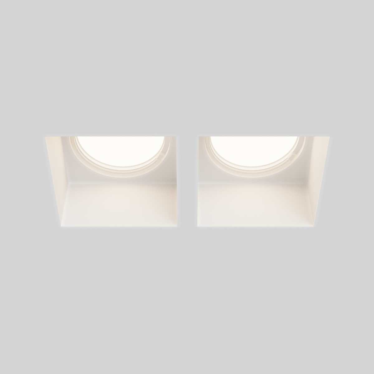 Встраиваемый светильник Maytoni Technical Downlight Gyps Modern DL131-GU10-02-W