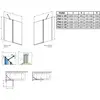 Radaway 10088120-01-01R NES 8 PND II 120 Right хром
