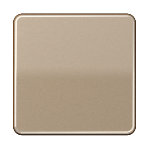 Выключатель одноклавишный проходного типа. 10 A / 250 B ~. Цвет Золотая бронза. JUNG CD. 506U+CD590GB