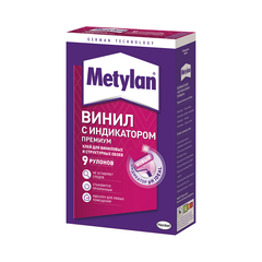 Клей обойный Метилан Винил Премиум, с индикатором 200 Г (1/24) ХЕНКЕЛЬ---