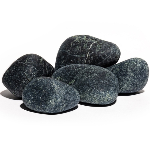 Пироксенит шлифованный 10 кг. для каменки для бани и сауны