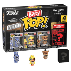 Фигурка Funko Bitty POP! FNAF Nightmare Bonnie+Nightmare Chika+Nightmare Freddy+Mystery