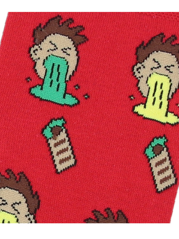 Носки с рисунком отравления оптом