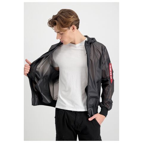 Alpha industries sales rain jacket