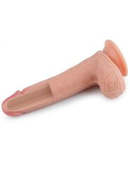 Телесный фаллоимитатор 8 Dual-Layered Silicone Nature Cock - 20,5 см. - 