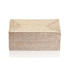Decor Walther 0932191 Decor Walther Basket UTBMD Универсальная коробка 30x15.5x14см, с крышкой, цвет: ротанг светлый фото